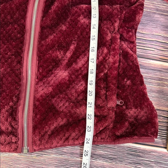 Columbia Women's Fire Side II Sherpa Full Zip Fleece Jacket Marionberry color L - Picture 11 of 15